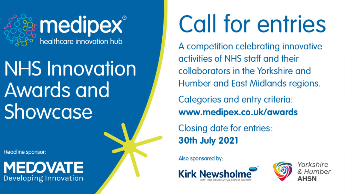 Call for entries: Medipex NHS Innovation Awards and Showcase